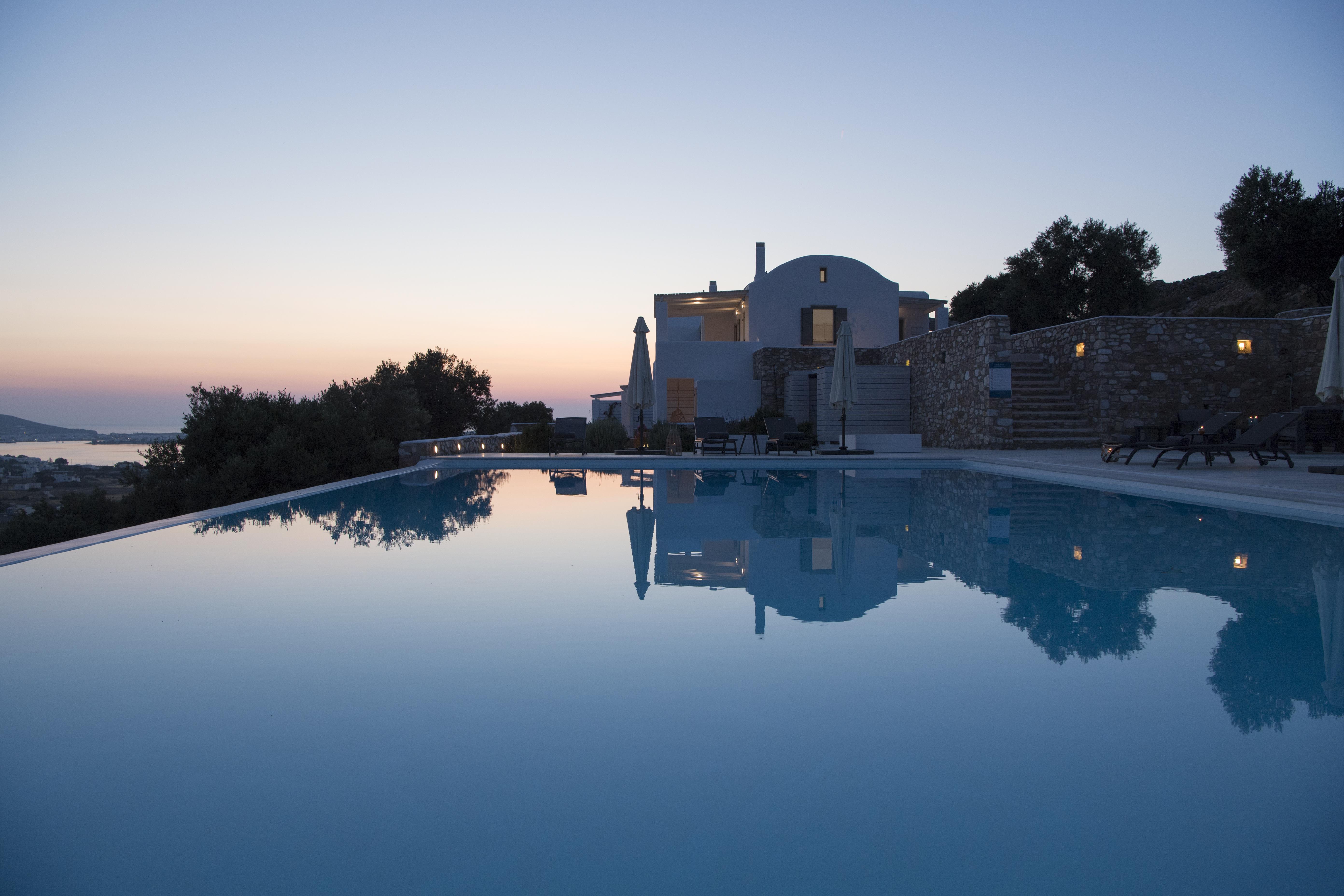 Ciel Villas Paros Pounda Esterno foto